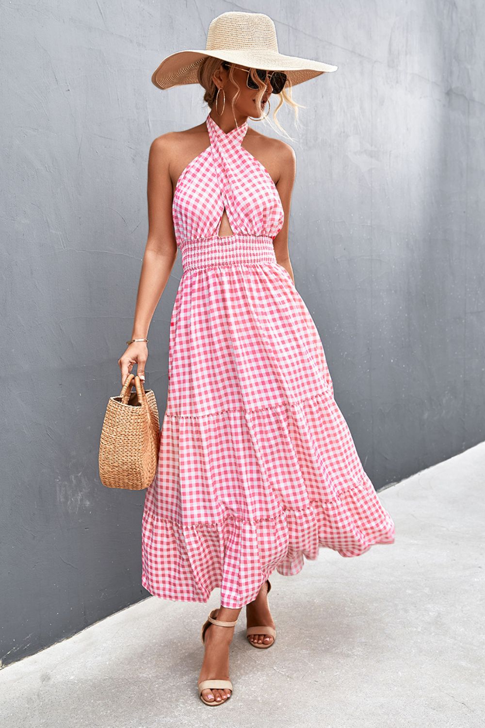 Country Gal Halter Summer Dress ...